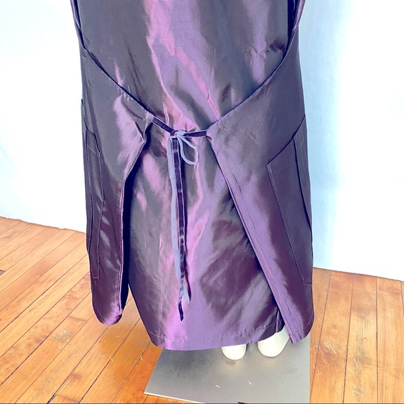 Vintage Roman Keflay Purple Satin Skirt - Picture 5 of 12